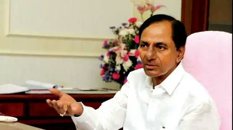 KCR slams officials for not being on the ground