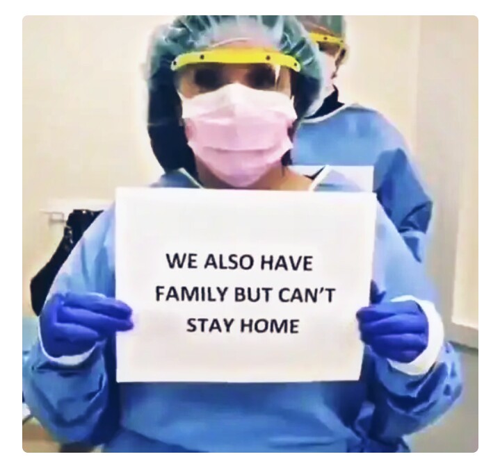 STAY HOME AND STAY SAFE

