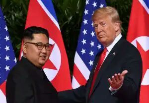 Donald trump and kim jong