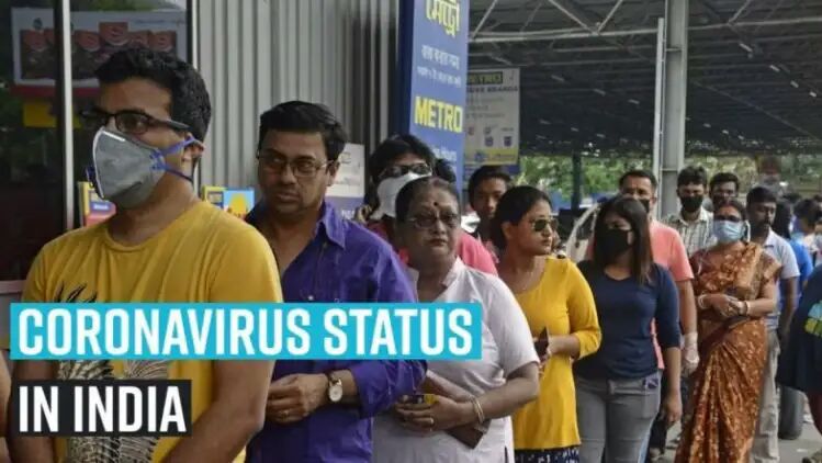 Coronovirus status in india