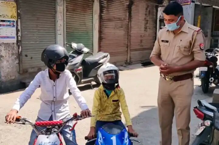 Two Children on Pocket Bikes Breach Lockdown to Donate Rs 5,000