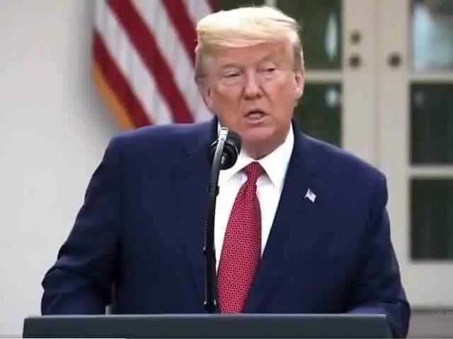 Donald Trump Tweets Describing Coronavirus As "A Very Bad 'Gift' From China"